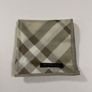 バーバリー(BURBERRY)のバーバリーハンカチベージュ(ハンカチ)