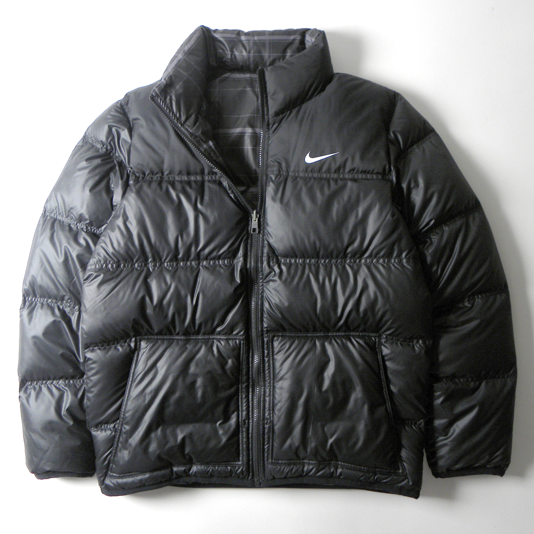【大人気Lサイズ】NIKE リバーシブル ダウンジャケット 550フィル 黒 【大人気Lサイズ】NIKE リバーシブル ダウンジャケット 550フィル 黒