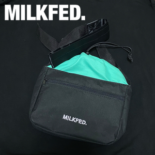 ミルクフェド(MILKFED.)のMILKFED. 外ポケット付きショルダーバッグ【mini 付録】(ショルダーバッグ)