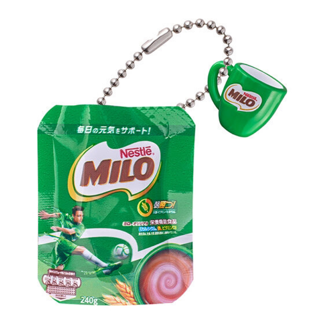 Nestle(ネスレ)のNestle ネスレ MILO ミロ ミニチャーム 全5種 エンタメ/ホビーのフィギュア(その他)の商品写真