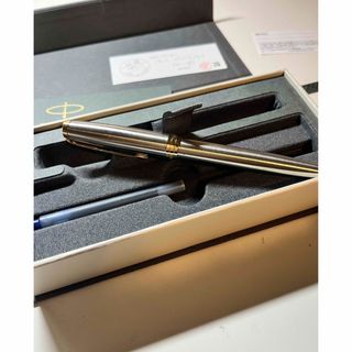 パーカー(Parker)のParker 万年筆 ソネット ステンレス GT F(ペン/マーカー)