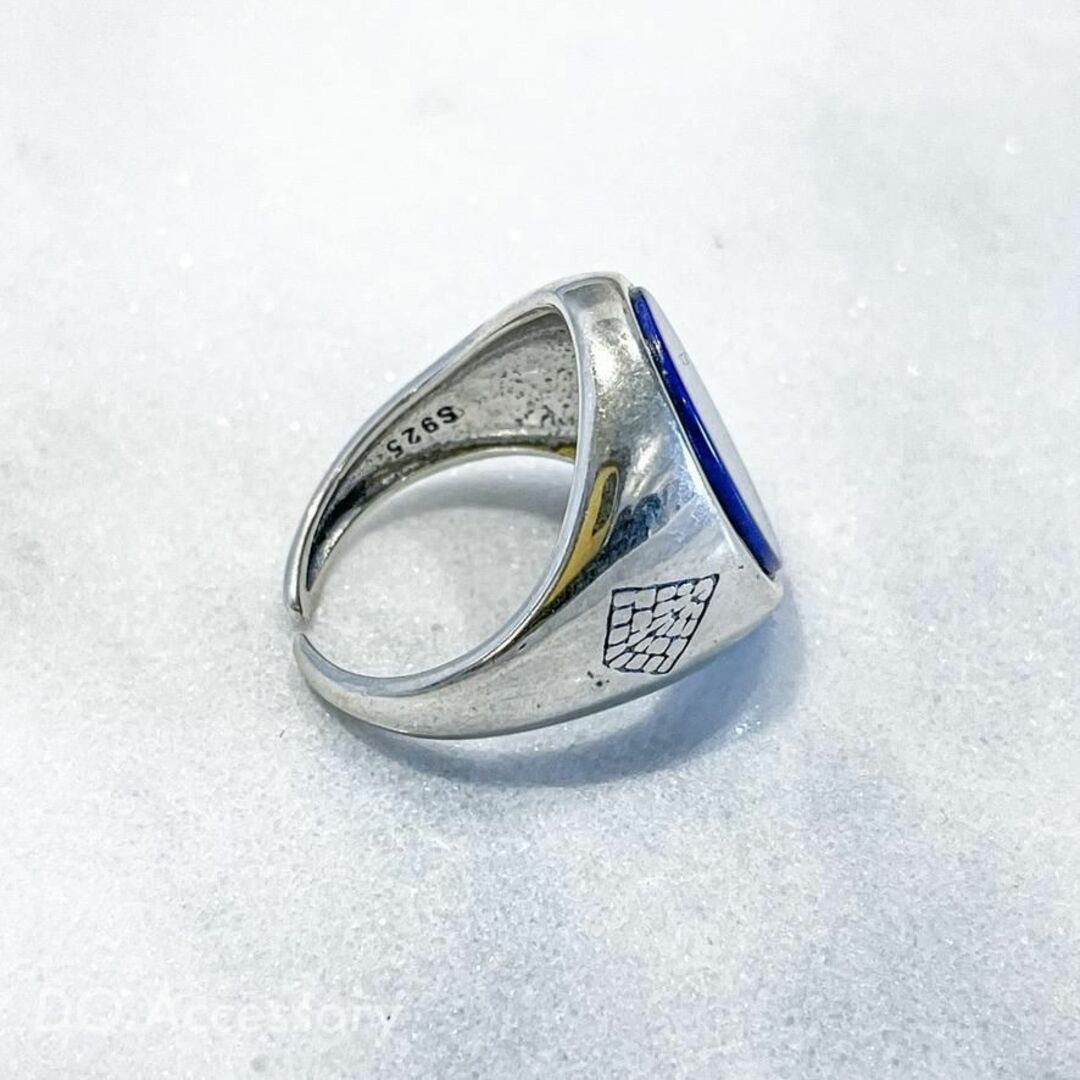 Silver925 オープンリング 銀　メンズ　シルバー　指輪 R-009 メンズのアクセサリー(リング(指輪))の商品写真