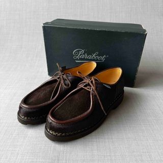 パラブーツ(Paraboot)の極美品 Paraboot MICHAEL ミカエル オールハラコ(ドレス/ビジネス)