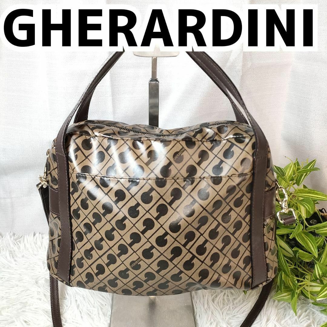 EDENのバッグ一覧ゲラルディーニ 2wayバッグ ブラウン GHERARDINI