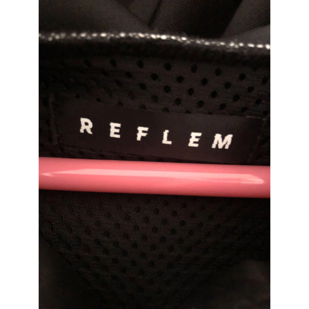 REFLEM(レフレム)のREFLEM レフレム サイバー ジャージ パーカー ブラック レディースのトップス(パーカー)の商品写真