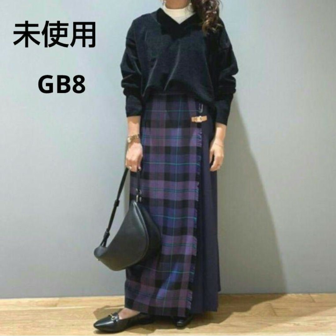 O'NEIL of DUBLIN(オニールオブダブリン)の未使用♡GB8♡ラッププリーツスカート♡オニールオブダブリン レディースのスカート(ロングスカート)の商品写真