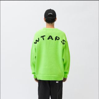 Wtaps ARMT / SWEATER / POLY. X3.0 クロスボーン