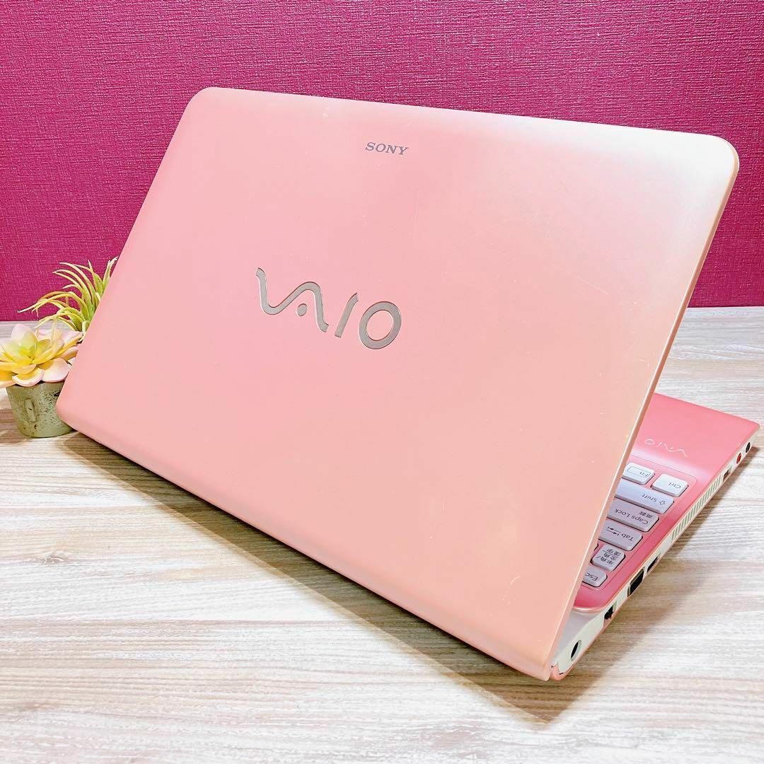 SONY - 可愛いピンクVAIO✨すぐ使えるノートパソコン✨早い者勝ち