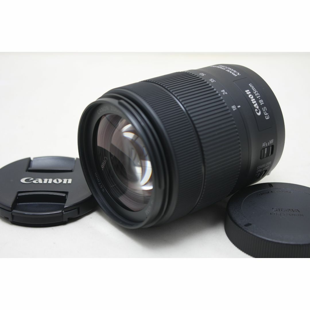 代引可】 キヤノン ◇良品◇ EF-S USM IS F3.5-5.6 18-135mm レンズ