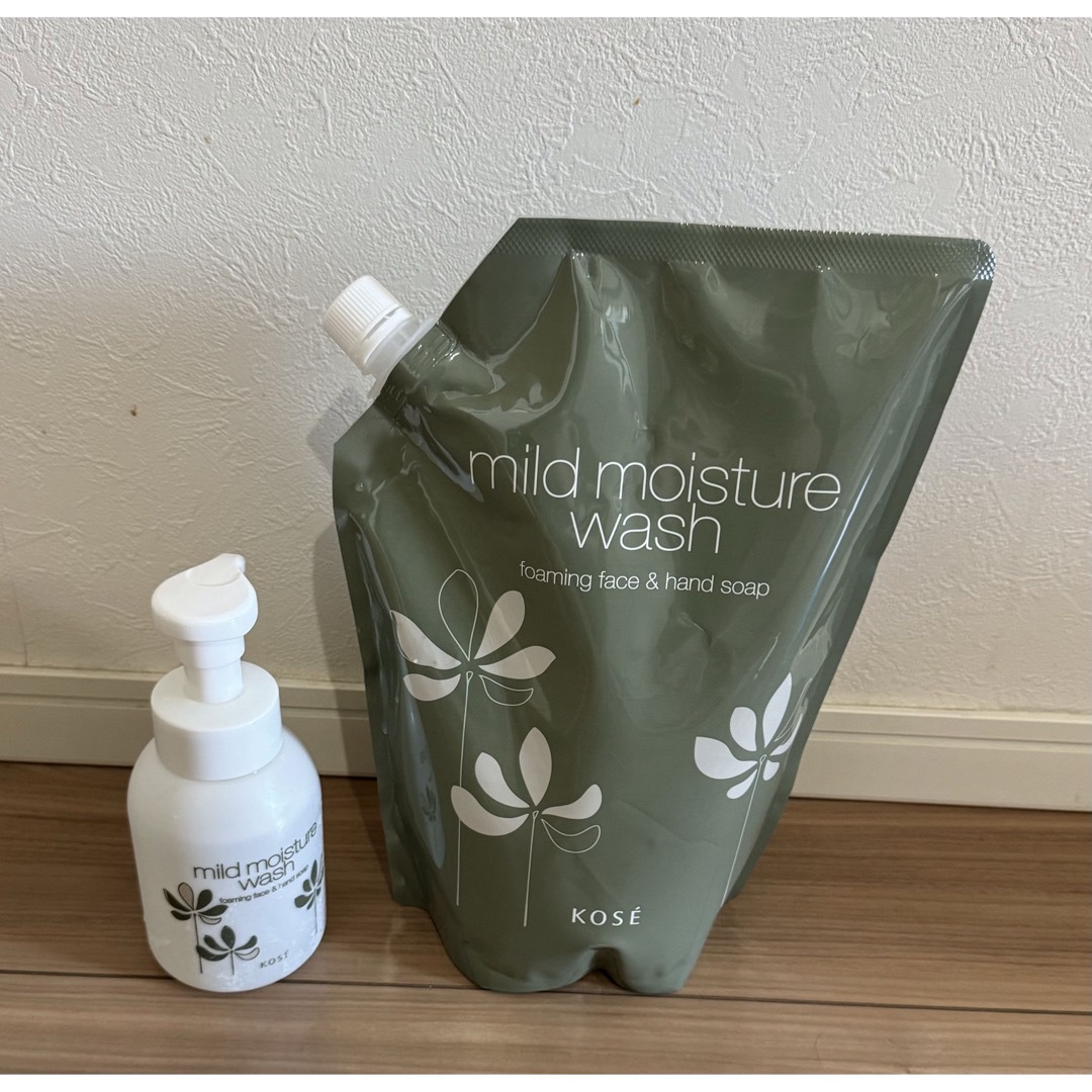 KOSE - KOSE マイルド モイスチュアウォッシュ1000ml ボトル付の KOSE - KOSE マイルド モイスチュアウォッシュ1000ml ボトル付の