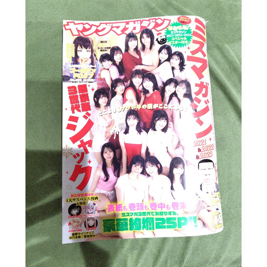 ヤングマガジン 2024年 1/15号 [雑誌] エンタメ/ホビーの雑誌(アート/エンタメ/ホビー)の商品写真