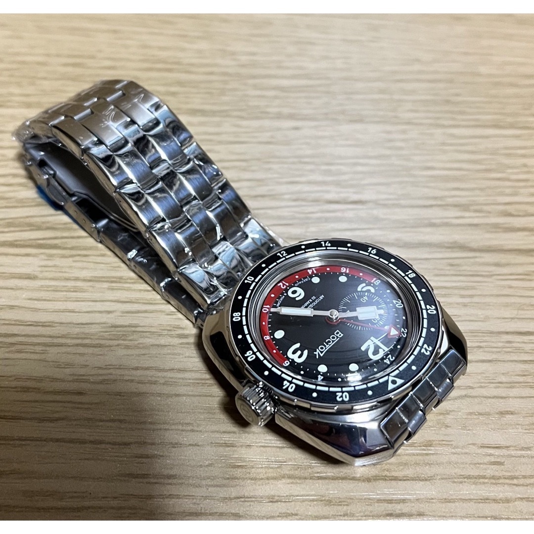 ———————————————Vostok(ボストーク) Amphibia  GMT ５連ブレス