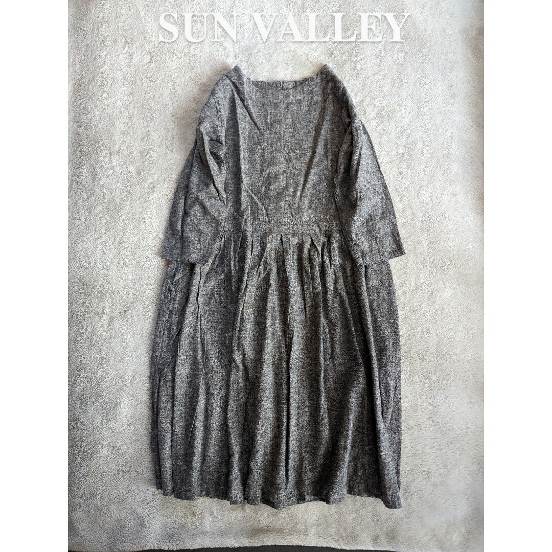 ❴ SUN VALLEY ❵ cotton linen york one-pieレディース