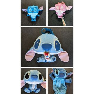 スティッチ(STITCH)のディズニー スティッチ ぬいぐるみ がま口 リュック(キャラクターグッズ)