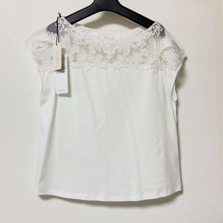 グレースコンチネンタル(GRACE CONTINENTAL)の2023ss  GRACE CONTINENTAL コード刺繍ヨークTシャツ(Tシャツ(半袖/袖なし))