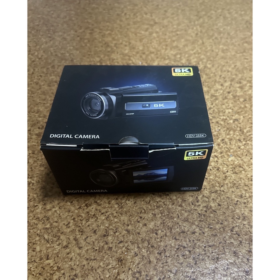 5KビデオカメラHDV-255K スマホ/家電/カメラのカメラ(ビデオカメラ)の商品写真