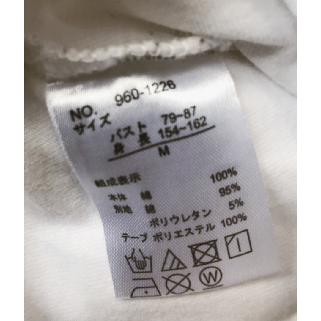 roze farm ローズファーム Tシャツ Mサイズ レディース 古着 半袖 レディースのトップス(Tシャツ(半袖/袖なし))の商品写真