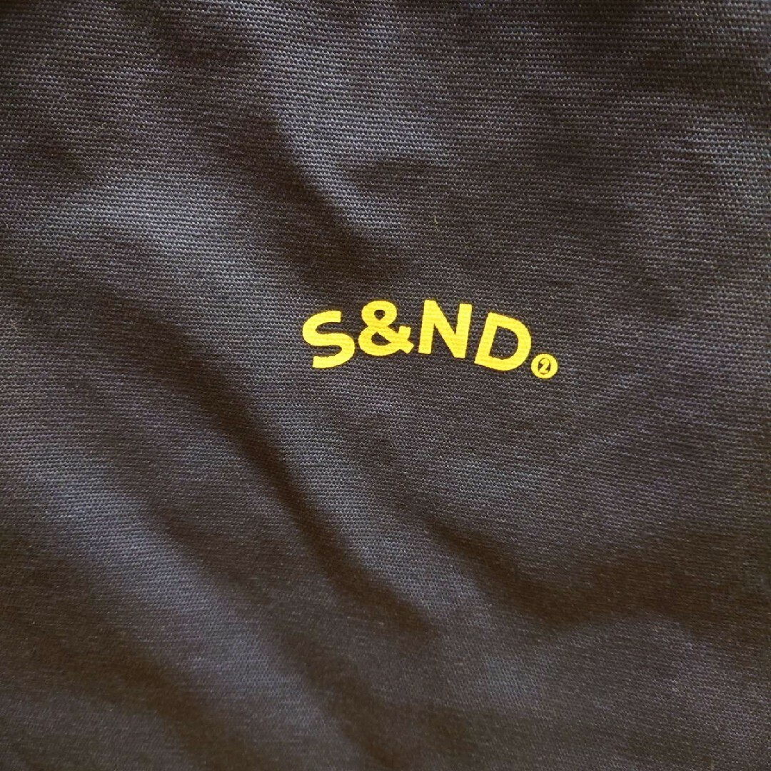 S&ND セカンド　トートバッグ　ネイビー レディースのバッグ(トートバッグ)の商品写真