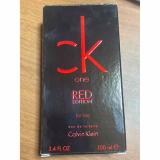 シーケーカルバンクライン(ck Calvin Klein)のCalvin Klein CK one red for him 100ml(香水(男性用))