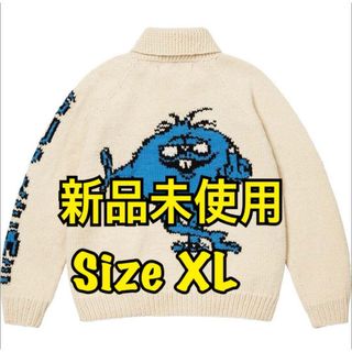 シュプリーム(Supreme)のSupreme camacho cowichan sweater ボックスロゴ(ニット/セーター)