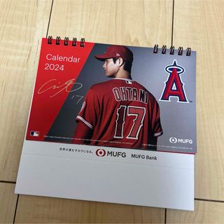 ミツビシ(三菱)の大谷翔平 2024 卓上カレンダー(スポーツ選手)