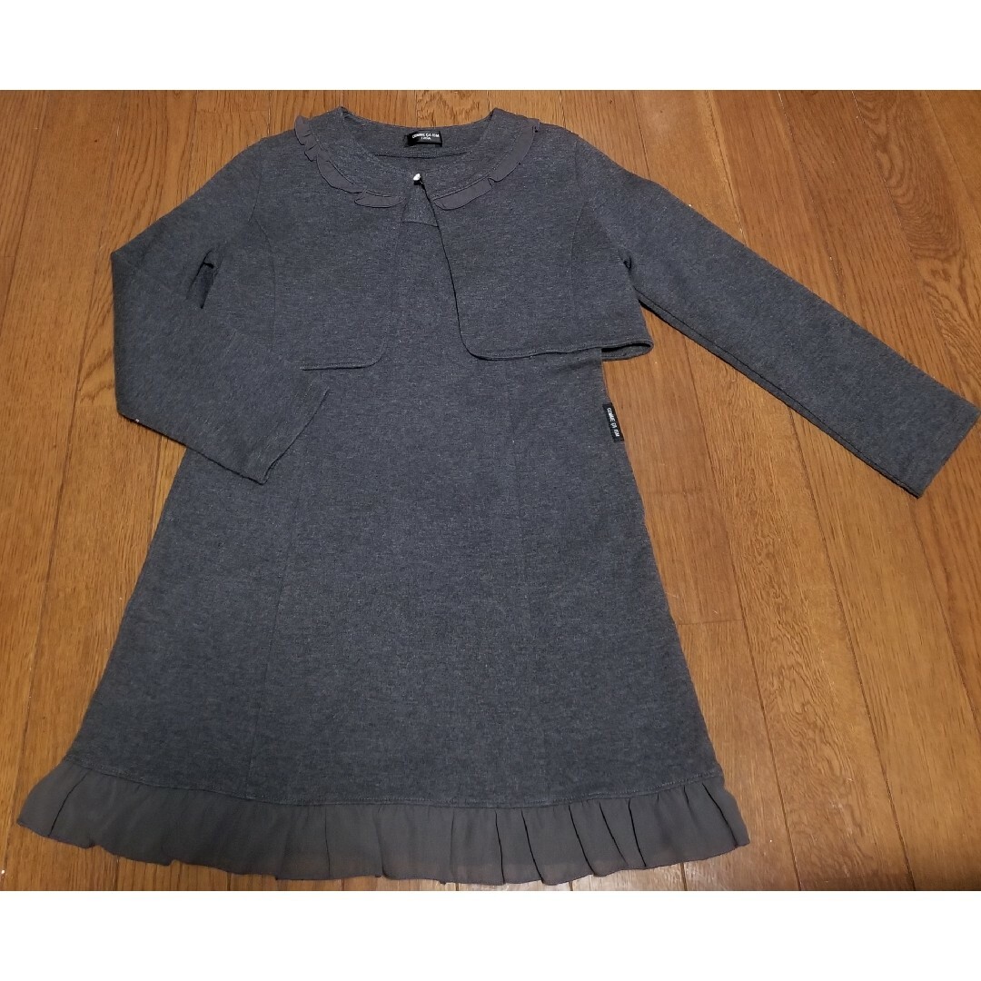 COMME CA ISM(コムサイズム)のCOMME CA ISM　120cm　入学式スーツ　ボレロ　ジャンパースカート キッズ/ベビー/マタニティのキッズ服女の子用(90cm~)(ドレス/フォーマル)の商品写真