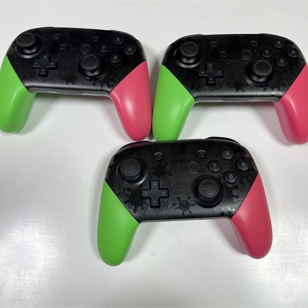 スイッチ プロコン プロコントローラー 純正 スプラトゥーン2 スイッチ プロコン プロコントローラー 純正 スプラトゥーン2