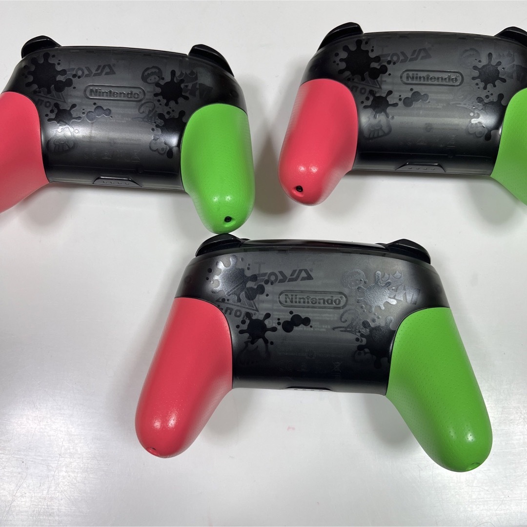 スイッチ プロコン プロコントローラー 純正 スプラトゥーン2 スイッチ プロコン プロコントローラー 純正 スプラトゥーン2