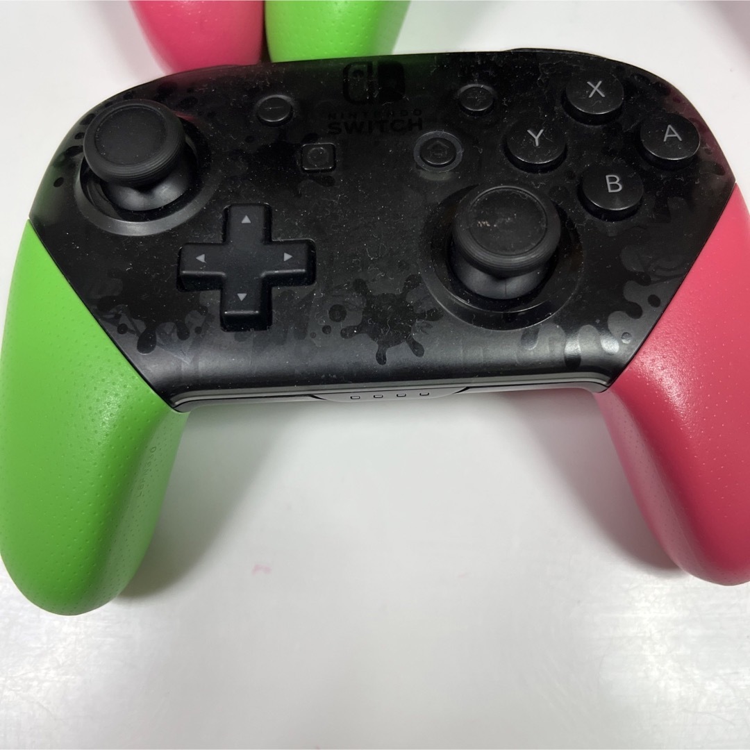 スイッチ プロコン プロコントローラー 純正 スプラトゥーン2 スイッチ プロコン プロコントローラー 純正 スプラトゥーン2