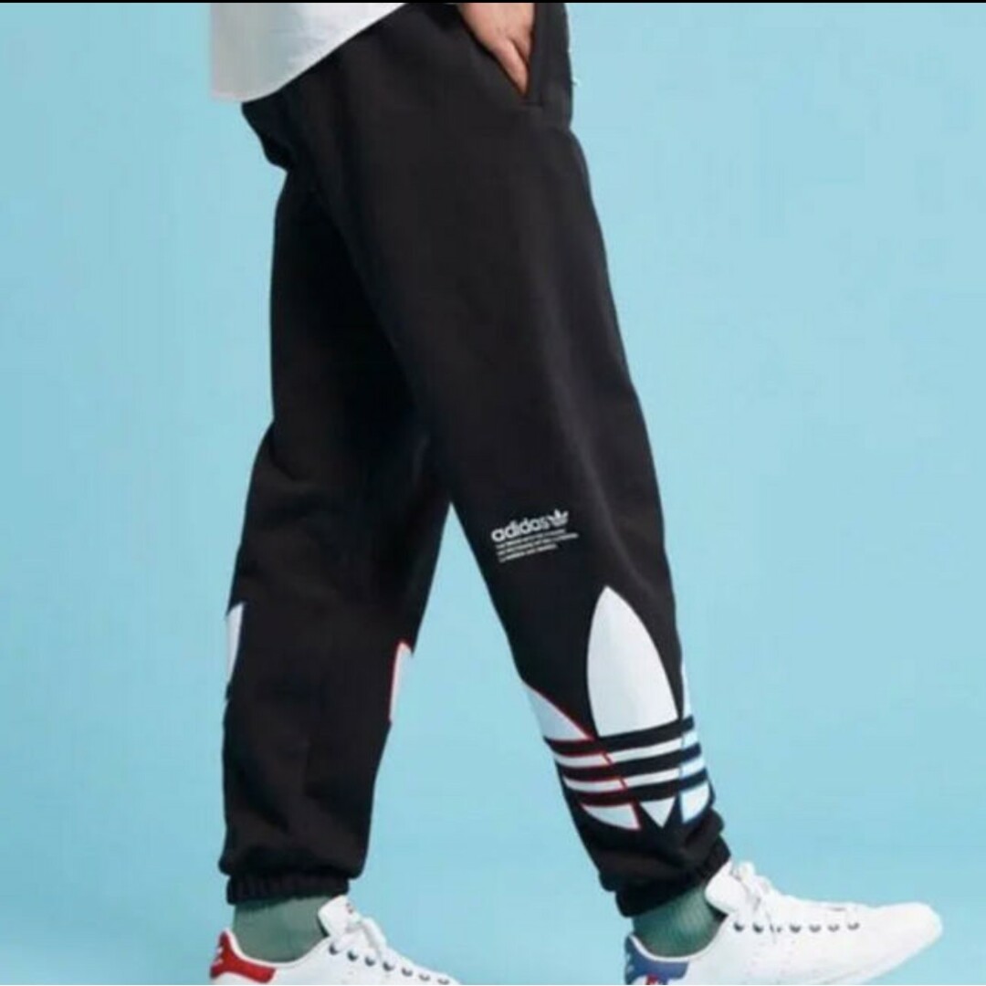 adidas(アディダス)のアディダス メンズ スエット スウェット パンツ 裏起毛 ブラック メンズのパンツ(その他)の商品写真