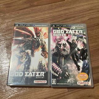 バンダイナムコエンターテインメント(BANDAI NAMCO Entertainment)のPSP  GOD EATER 2本セット(携帯用ゲームソフト)