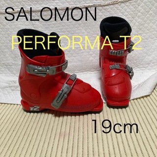 サロモン(SALOMON)のSALOMON サロモン　jr スキーブーツ　performa T2 19cm (ブーツ)