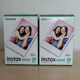 フジフイルム(富士フイルム)の【40枚】チェキ インスタントフィルム カラー instax mini(その他)