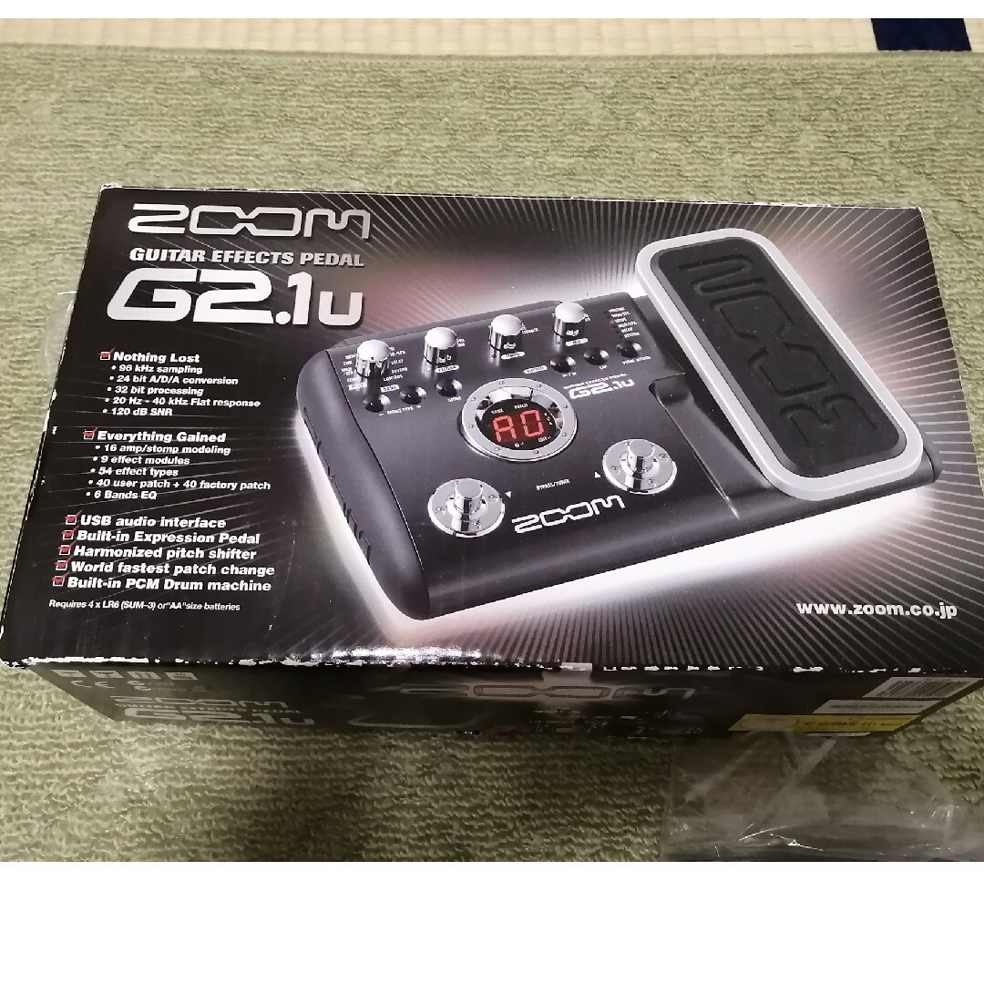 Zoom(ズーム)のZOOM G2.1U  エレキギター用 マルチエフェクター 楽器のギター(エフェクター)の商品写真