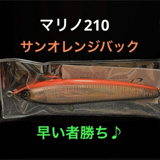 【新製品】マリノ210 d-claw オレンジ