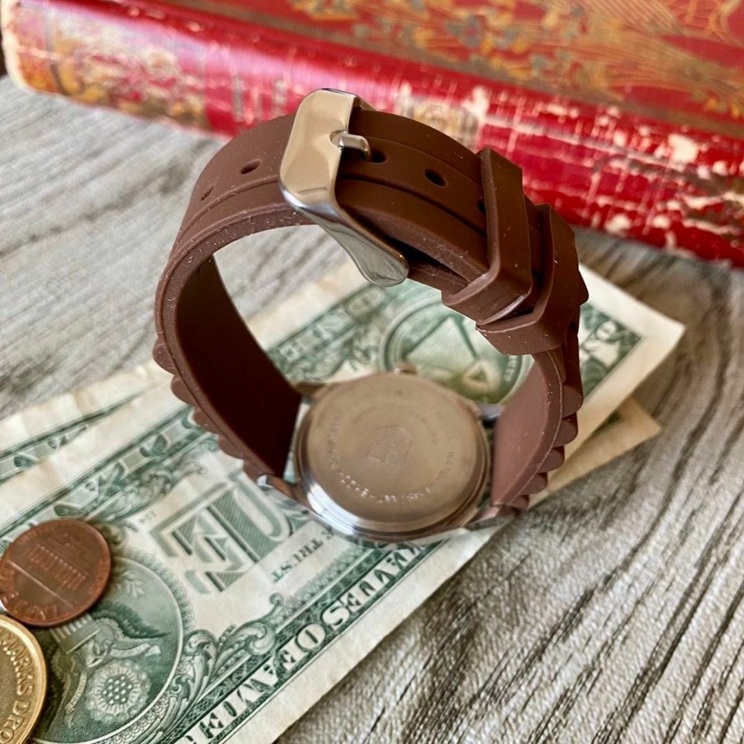 ORIS(オリス)の【レトロ可愛い】オリス メンズ腕時計 イエロー 手巻き ヴィンテージ メンズの時計(腕時計(アナログ))の商品写真