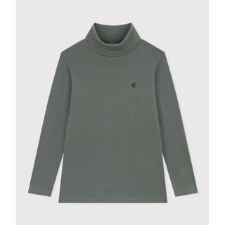 プチバトー(PETIT BATEAU)の新品未使用　プチバトー　6a タートルネック　グリーン(Tシャツ/カットソー)