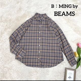 ビーミング ライフストア バイ ビームス(B:MING LIFE STORE by BEAMS)のB：MING by BEAMS ネルシャツ チェックシャツ 秋冬 サイズS(シャツ/ブラウス(長袖/七分))