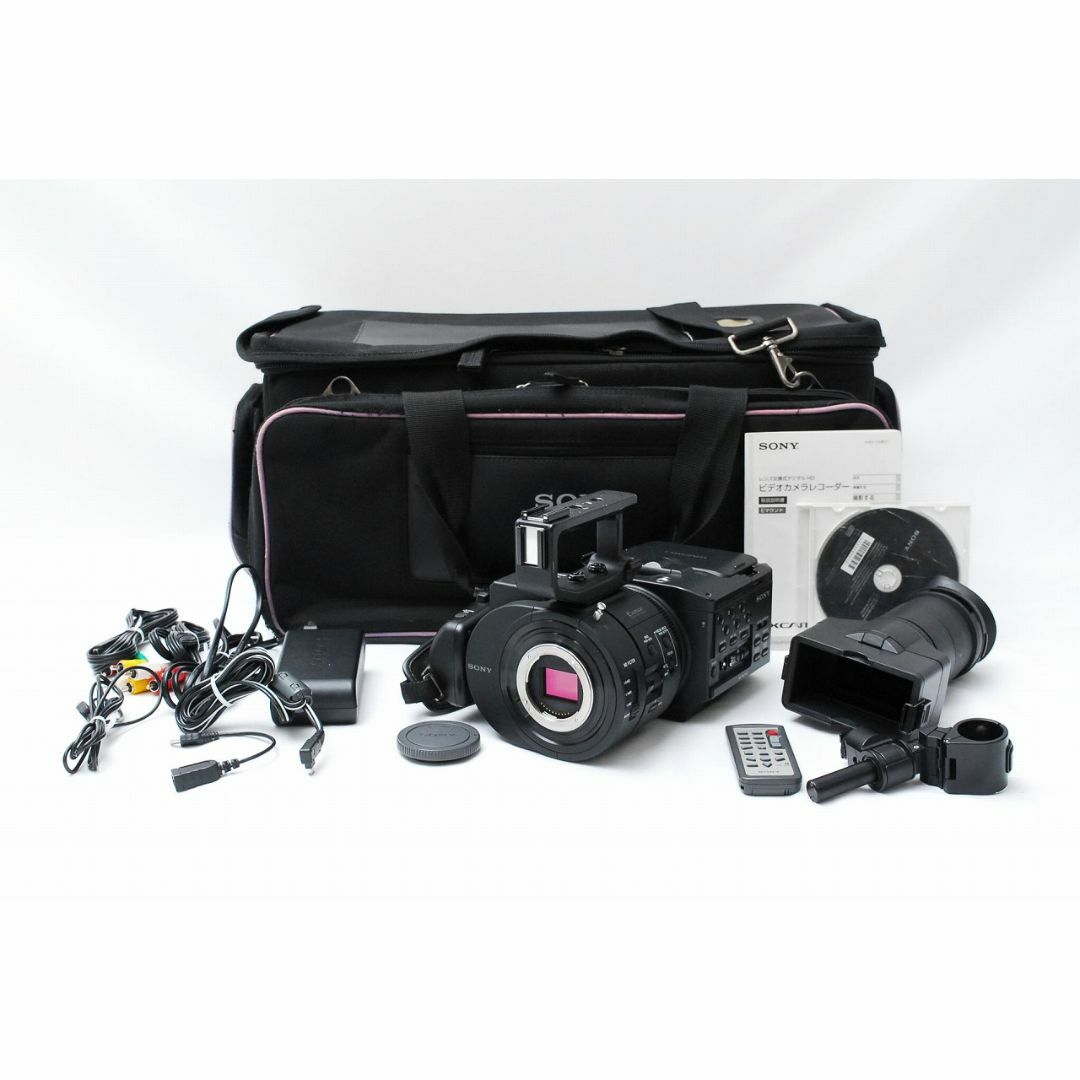 SONY(ソニー)の50070美品 SONY NEX-FS700J 業務用 ビデオカメラ Eマウント スマホ/家電/カメラのカメラ(ビデオカメラ)の商品写真