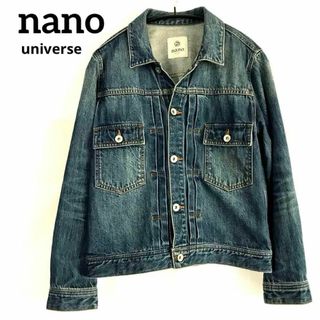 ナノユニバース(nano・universe)のnano universe デニムジャケット　レディース　インディゴ　サイズ38(Gジャン/デニムジャケット)