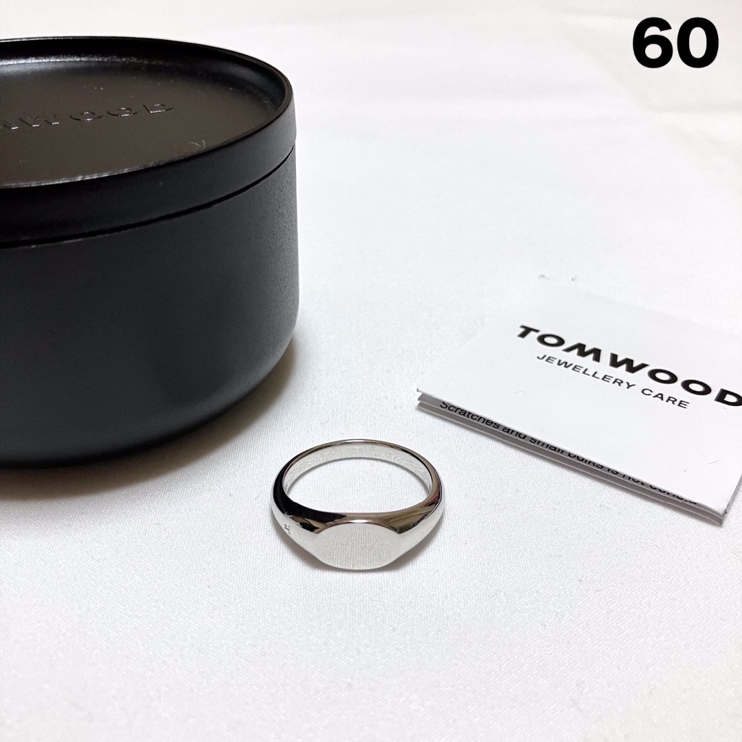 TOM WOOD(トムウッド)の新品 60 TOMWOOD JOE RING 指輪 5706 メンズのアクセサリー(リング(指輪))の商品写真