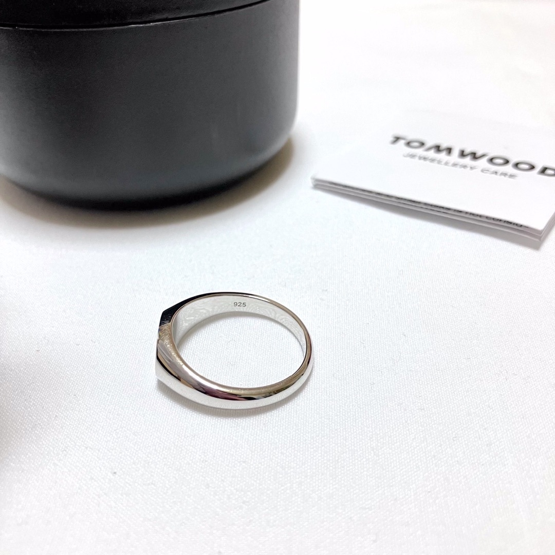 TOM WOOD(トムウッド)の新品 60 TOMWOOD JOE RING 指輪 5706 メンズのアクセサリー(リング(指輪))の商品写真