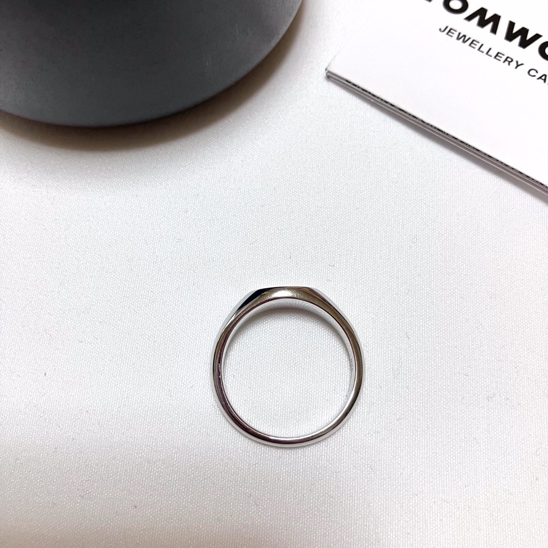 TOM WOOD(トムウッド)の新品 60 TOMWOOD JOE RING 指輪 5706 メンズのアクセサリー(リング(指輪))の商品写真