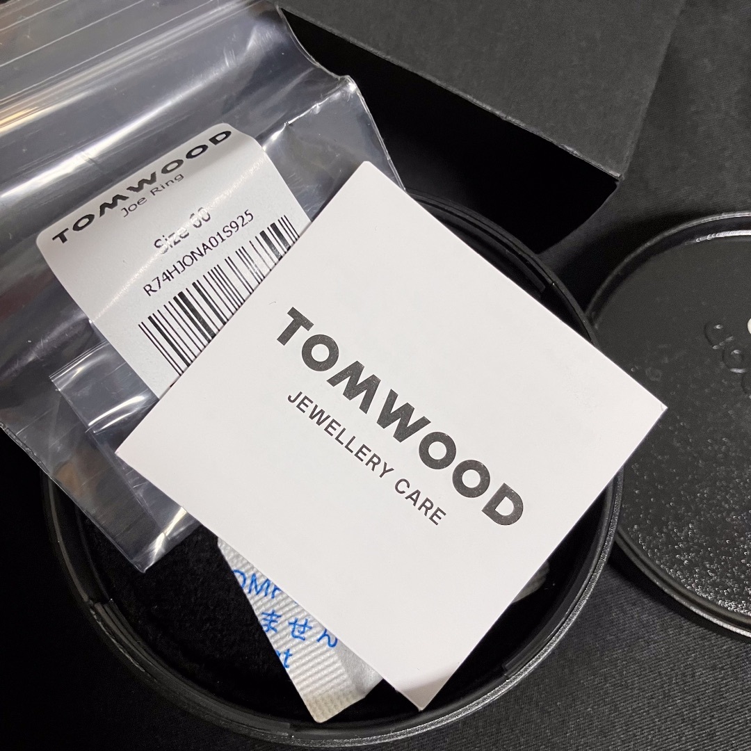 TOM WOOD(トムウッド)の新品 60 TOMWOOD JOE RING 指輪 5706 メンズのアクセサリー(リング(指輪))の商品写真