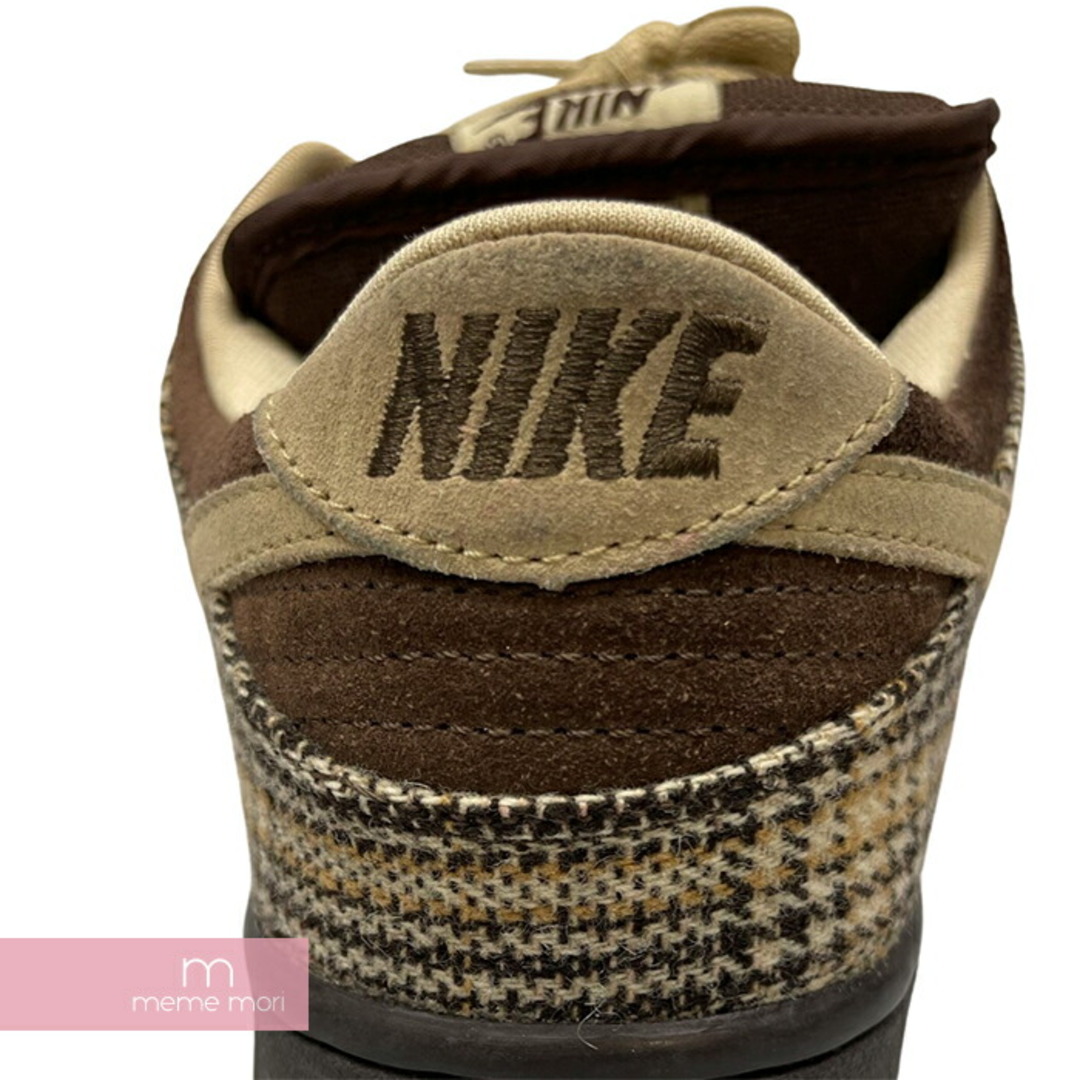 NIKE(ナイキ)のNIKE 2004AW DUNK LOW PRO Tweed 304292-223 ナイキ ダンクロー ツイード ローカットスニーカー チェック柄 ブラウン×ベージュ サイズUS10(28cm) 【231225】【中古-C】【me04】 メンズの靴/シューズ(スニーカー)の商品写真