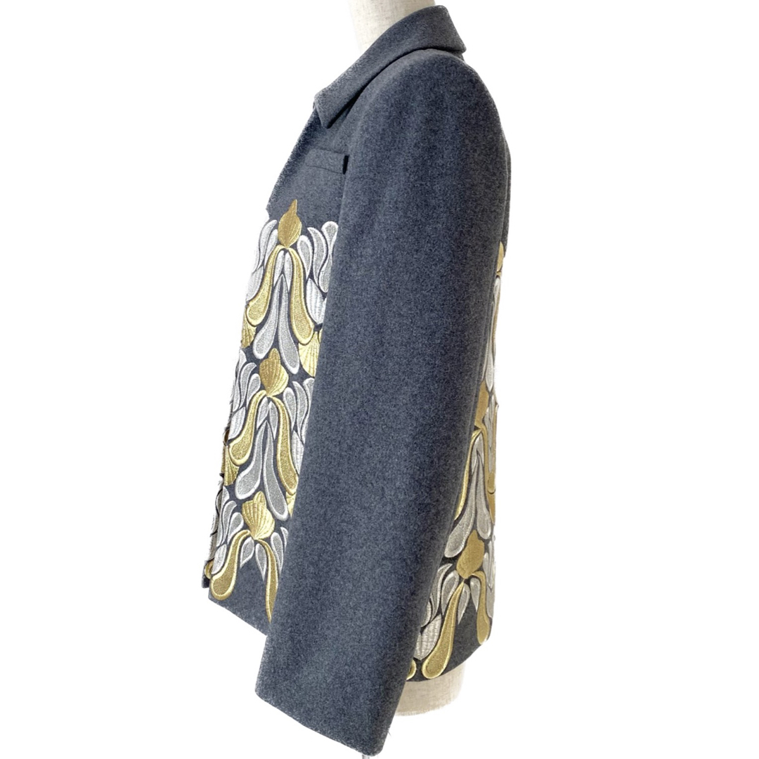 DRIES VAN NOTEN - Dries Van Noten 刺繍|ウール|ジャケット 34 DRIES VAN NOTEN - Dries Van Noten 刺繍|ウール|ジャケット 34