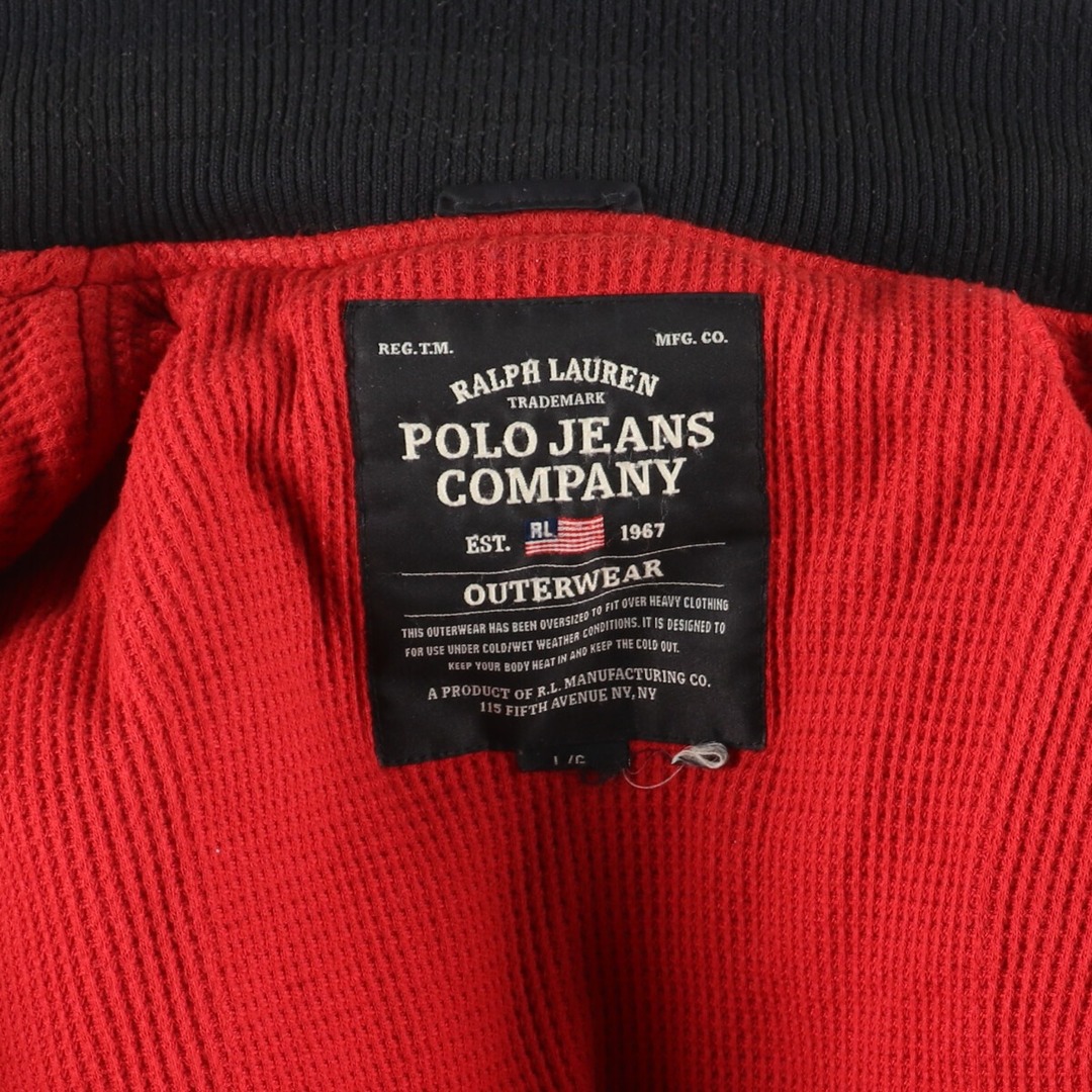 Ralph Lauren(ラルフローレン)の古着 ラルフローレン Ralph Lauren POLO JEANS COMPANY 中綿ジャケット パファージャケット メンズL /eaa406215 メンズのジャケット/アウター(ダウンジャケット)の商品写真