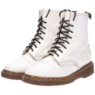 ドクターマーチン(Dr.Martens)の古着 ドクターマーチン Dr.Martens 8ホールブーツ 英国製 UK5 レディース24.0cm /saa009419(ブーツ)