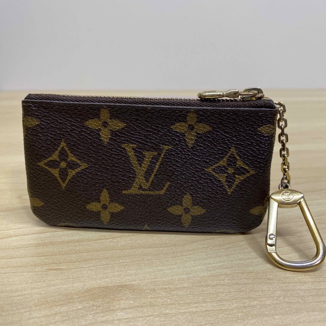 LOUIS VUITTON(ルイヴィトン)のルイヴィトン　モノグラム　コインケース　ポシェット　クレ　キーリング レディースのファッション小物(コインケース)の商品写真