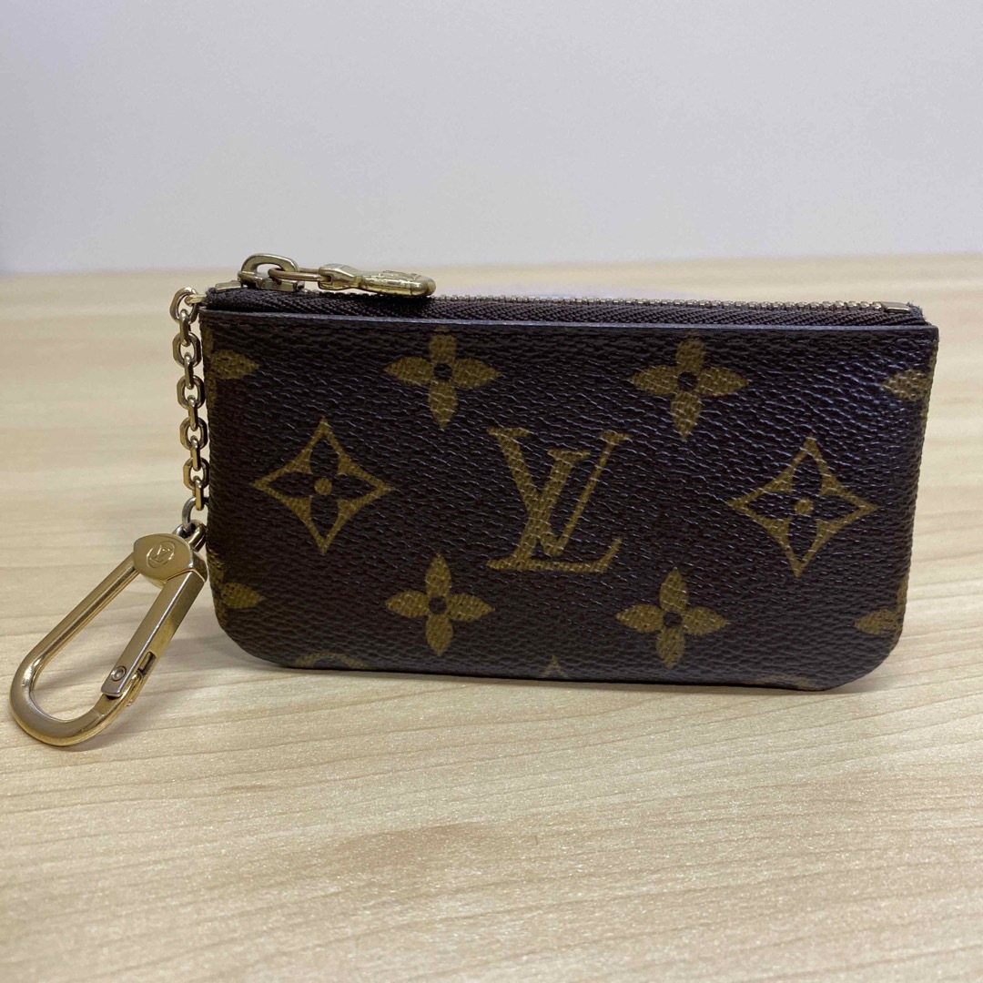 LOUIS VUITTON(ルイヴィトン)のルイヴィトン　モノグラム　コインケース　ポシェット　クレ　キーリング レディースのファッション小物(コインケース)の商品写真